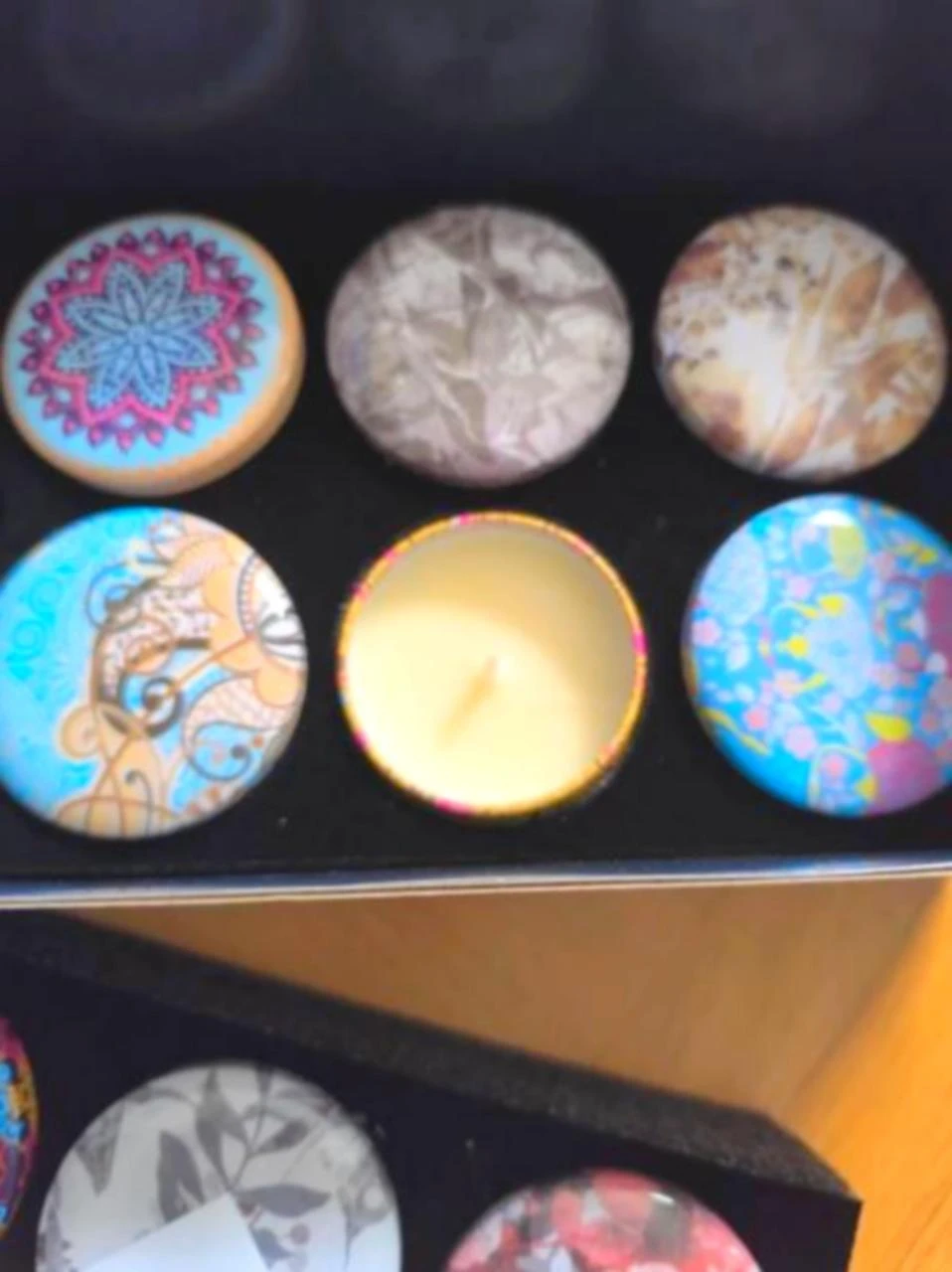 Set of 12 Scented Candles – Different Scents – Almost New – photo 2